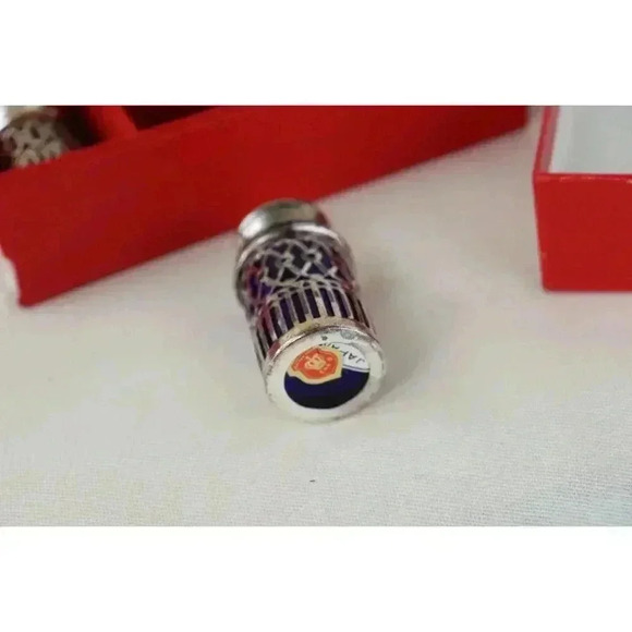 Ebeling & Ruess silver/cobalt blue salt/pepper shaker set Tableware kitchenware - Picture 4 of 7